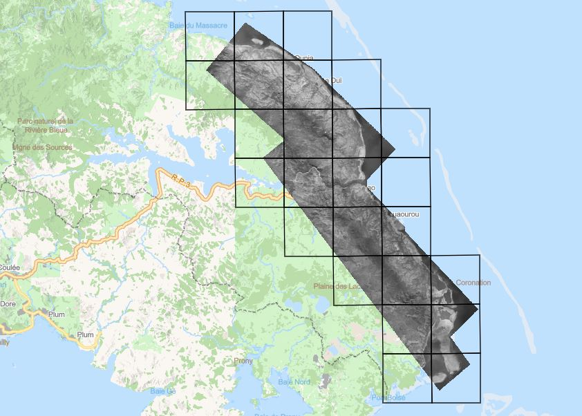 Diffusion de l’orthophotographie de 1991