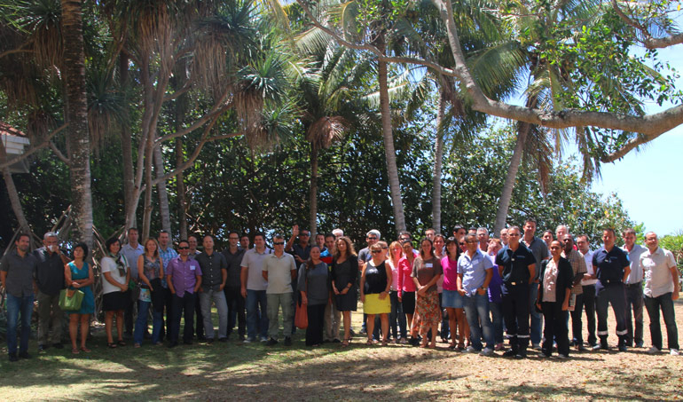 Participants à la 8ème édition de la "Matinée des géomaticiens"