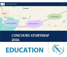 Un concours de Storymap pour les élèves de collège et de lycée