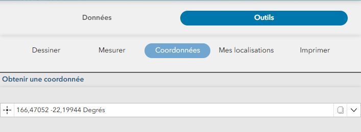 coordonnées